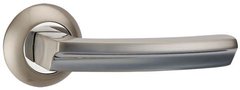 Дверная ручка Punto ALFA TL SN/CP-3 матовый никель/хром
