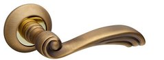 Дверная ручка FUARO OPERA RM AB/GP-7 бронза/золото