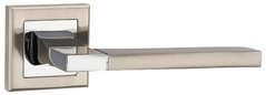 Дверная ручка Punto TECH QL SN/CP-3 матовый никель/хром