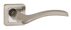 Дверная ручка Punto VESTA QR SN/CP-3 матовый никель/хром